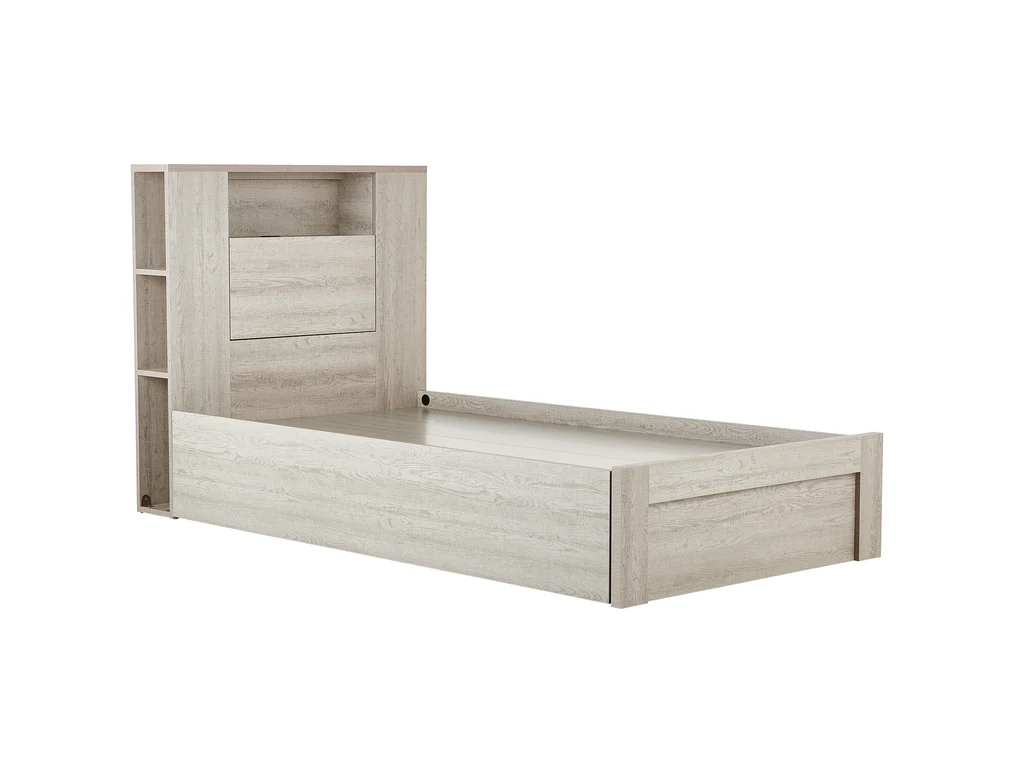Empire Bed Frame with Trundle Base - King Single / Ash 6 Empire Bed Frame with Trundle Base - King Single / Ash