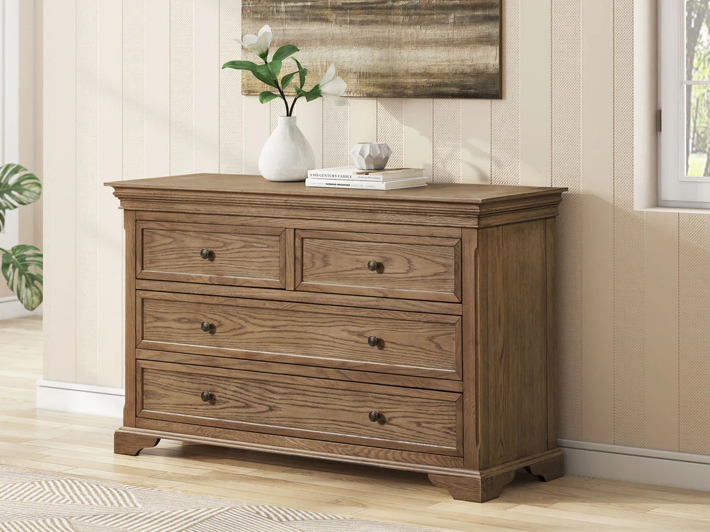 Dorset Dressing Table - Light Walnut