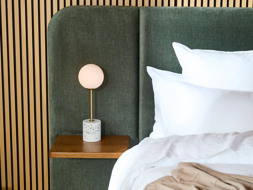 Bellagio Bed Frame With Shelves - Double / Akoya Fern 6 Bellagio Bed Frame With Shelves - Double / Akoya Fern