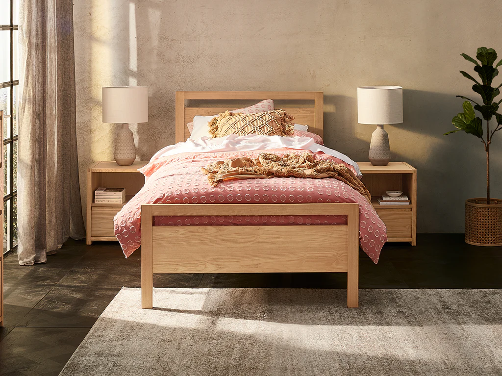 Stockholm Bed Frame - Single / Natural