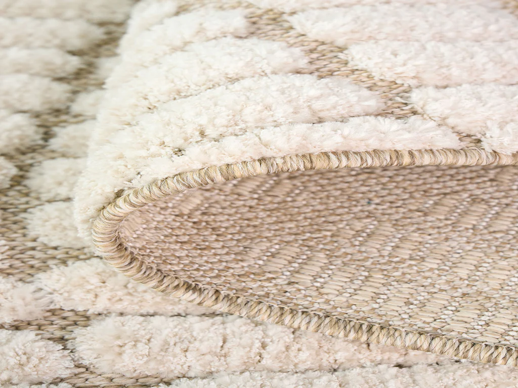 Illusion Wave Floor Rug - 230 X 160cm / Natural 4 Illusion Wave Floor Rug - 230 X 160cm / Natural