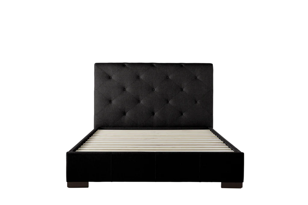 Memphis Scrolled Bed Frame - King / Slate
