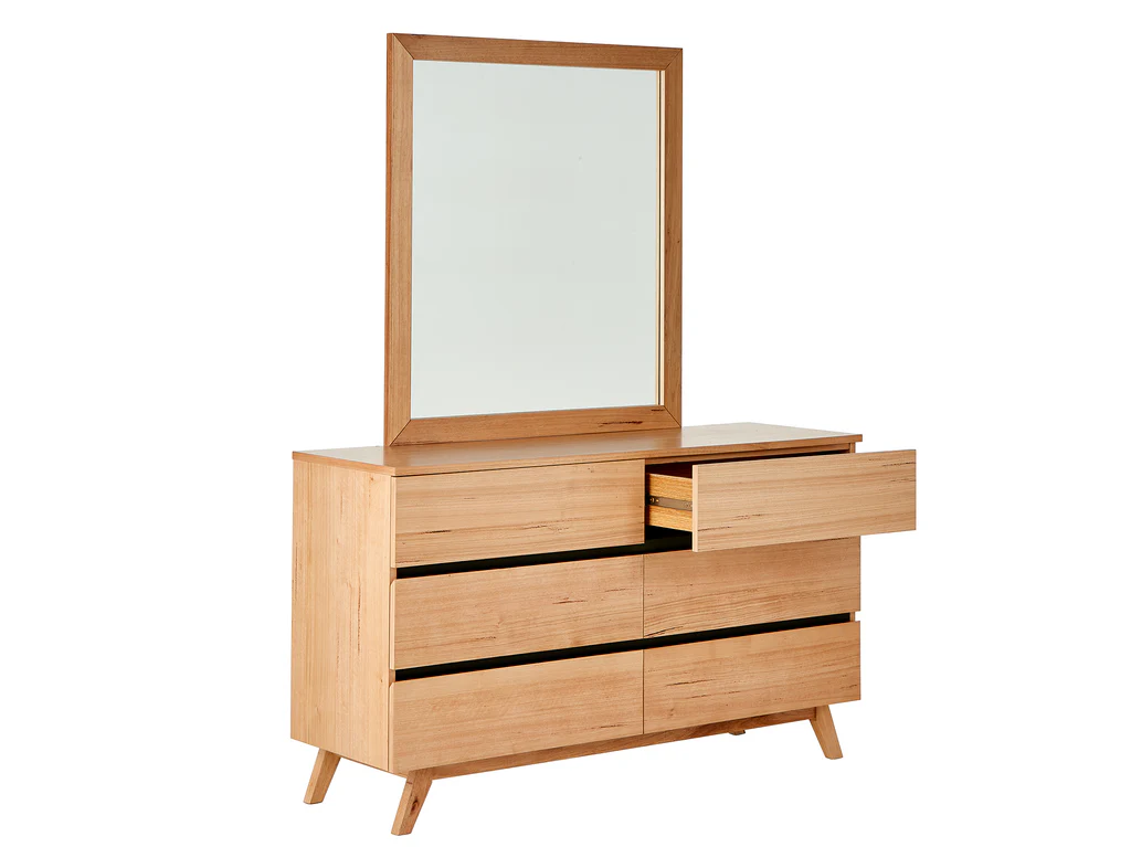 Henley Dresser & Mirror - Natural 9 Henley Dresser & Mirror - Natural