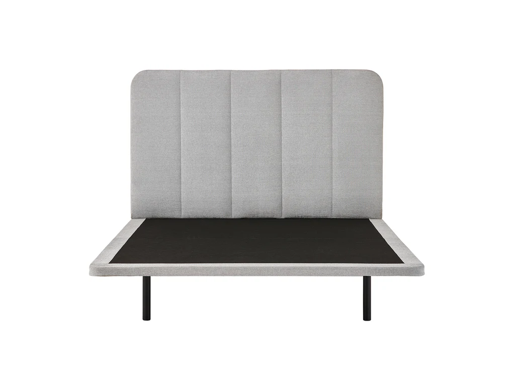 Carson Pleated Bed Frame - Double / Steel Grey 5 Carson Pleated Bed Frame - Double / Steel Grey