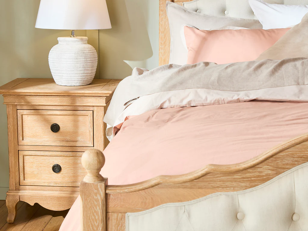 Fabian Bed Frame - King / Sand Dune