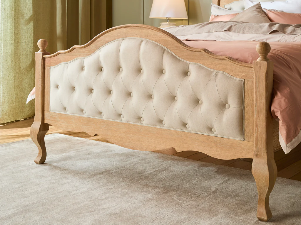 Fabian Bed Frame - King / Sand Dune
