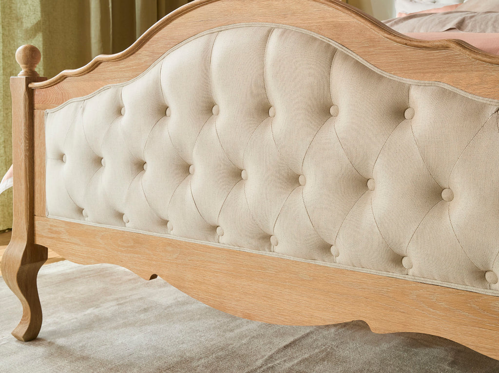 Fabian Bed Frame - King / Sand Dune