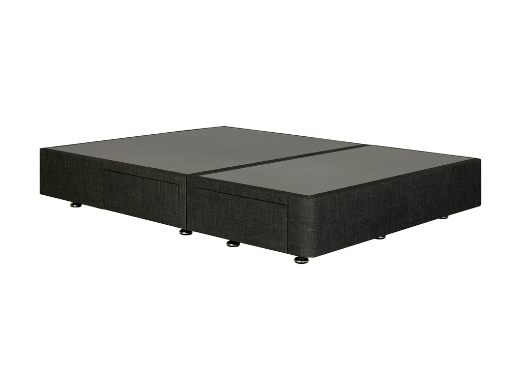Slumberland 4 Drawer Base - Double / Graphite