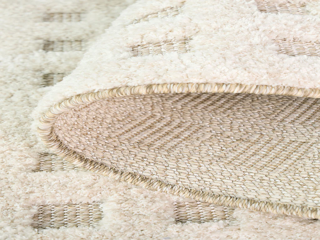 Illusion Grid Floor Rug - 230 X 160cm / Natural 6 Illusion Grid Floor Rug - 230 X 160cm / Natural